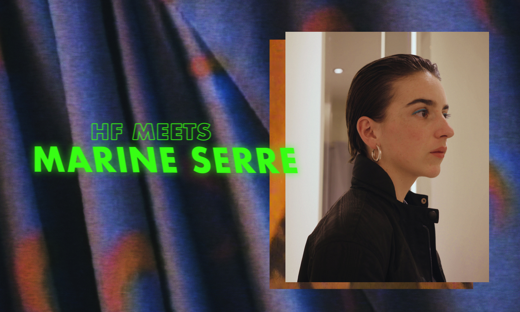 【短片】專訪法國設計師Marine Serre，一段屬於未來的「彎月」狂想