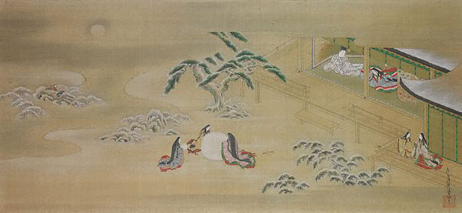 Illustration of the Genji Monogatari (