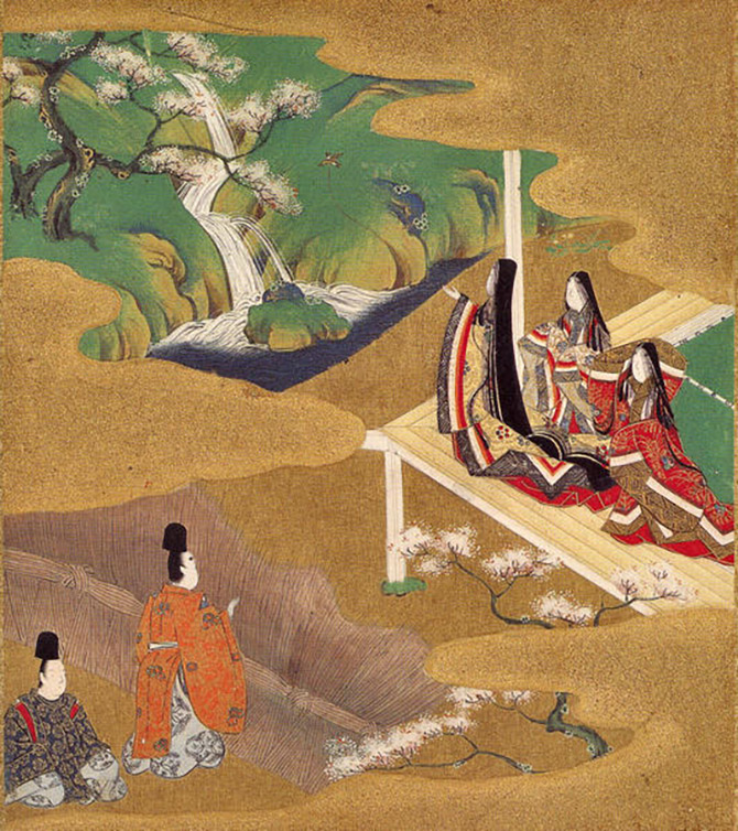 Illustration of the Genji Monogatari (Wakamurasaki) by Tosa Mitsuoki
